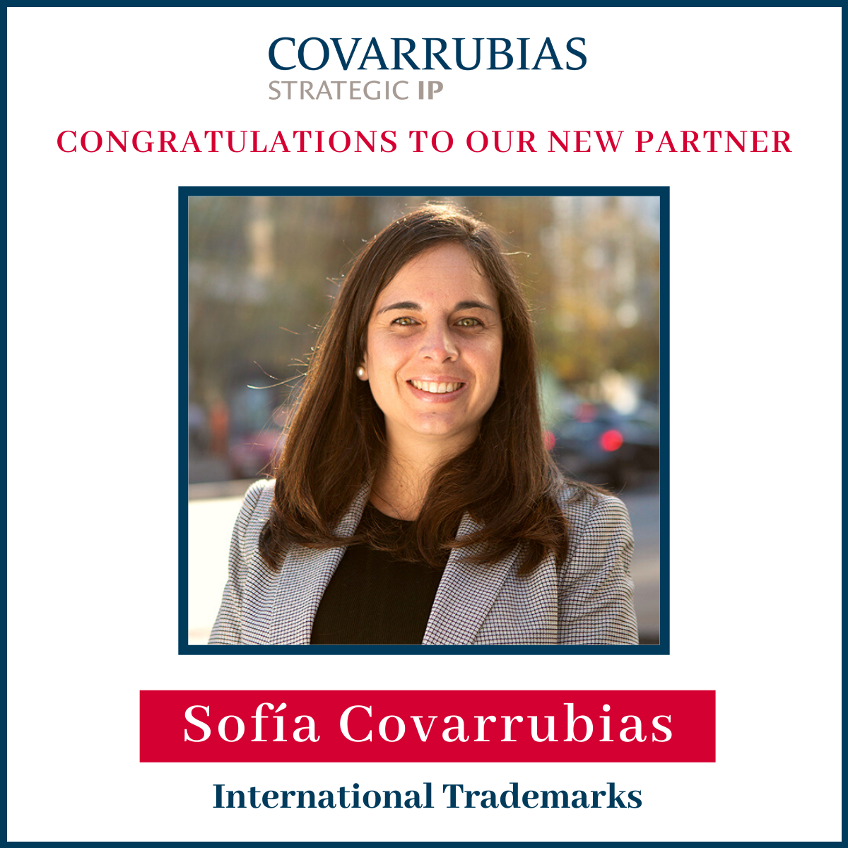 Sofía Covarrubias is named partner of Covarrubias